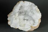 Large, Sparkling Quartz Geode - Morocco #217502-2